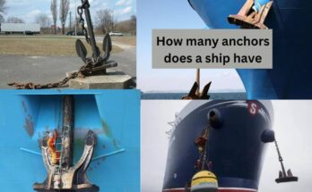 How many anchors does a ship have